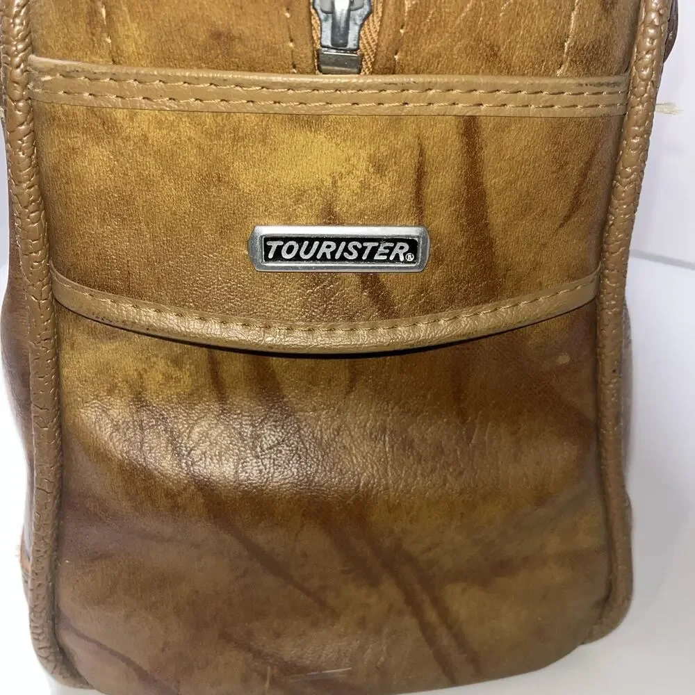 American Tourister Brown Carry-on Tote Overnight Bag Luggage 1975 - Picture 5 of 9